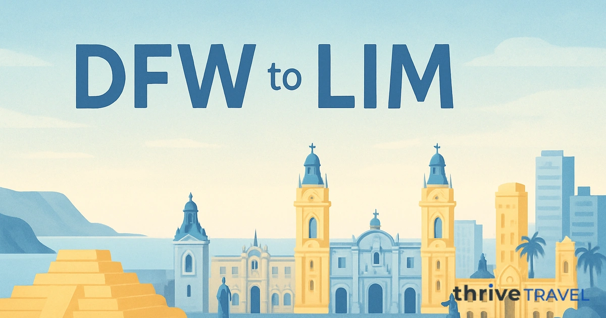 Dallas to Lima