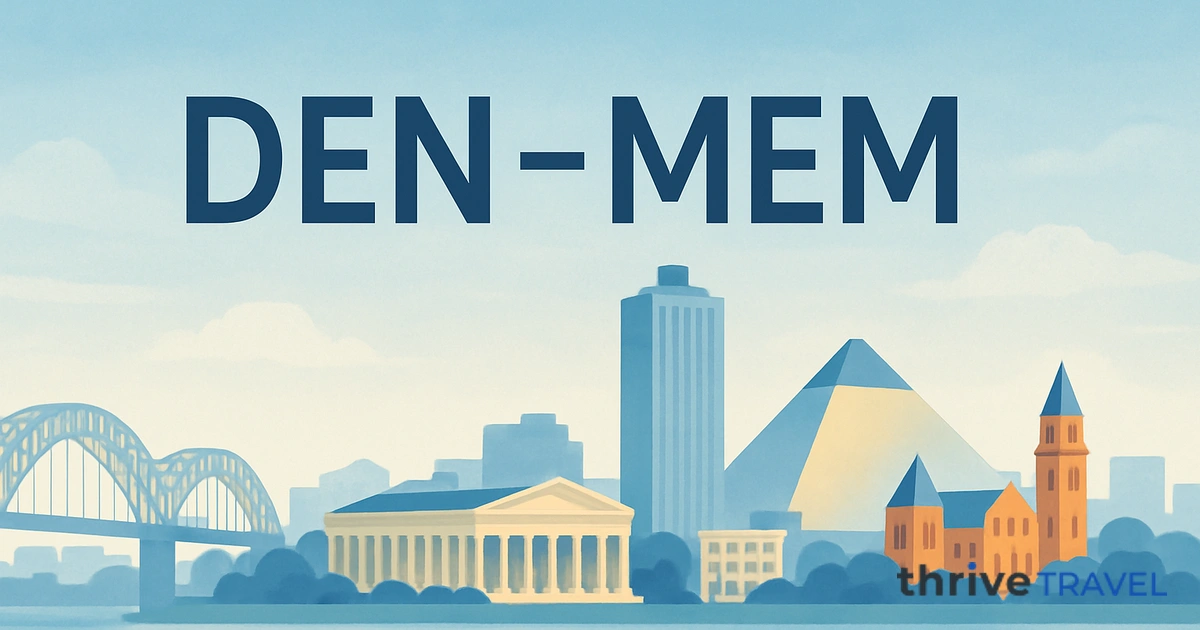 Denver to Memphis