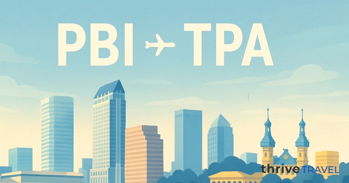 West Palm Beach to Tampa