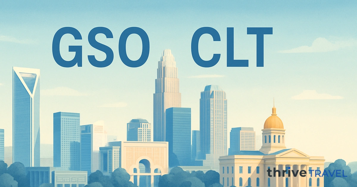Greensboro to Charlotte