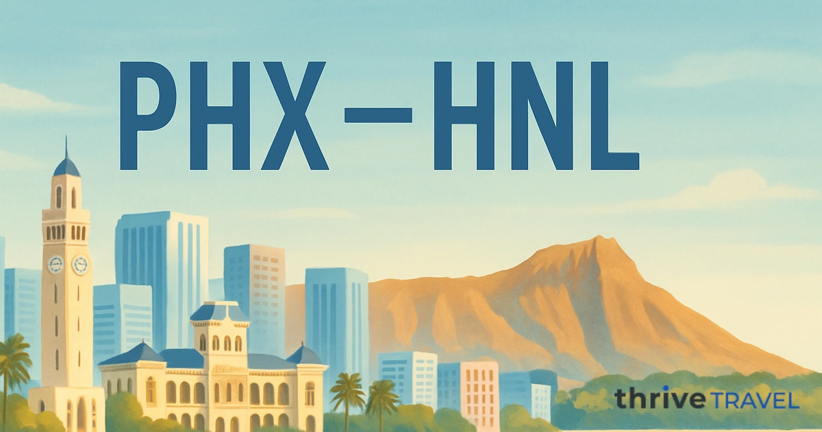 Phoenix to Honolulu