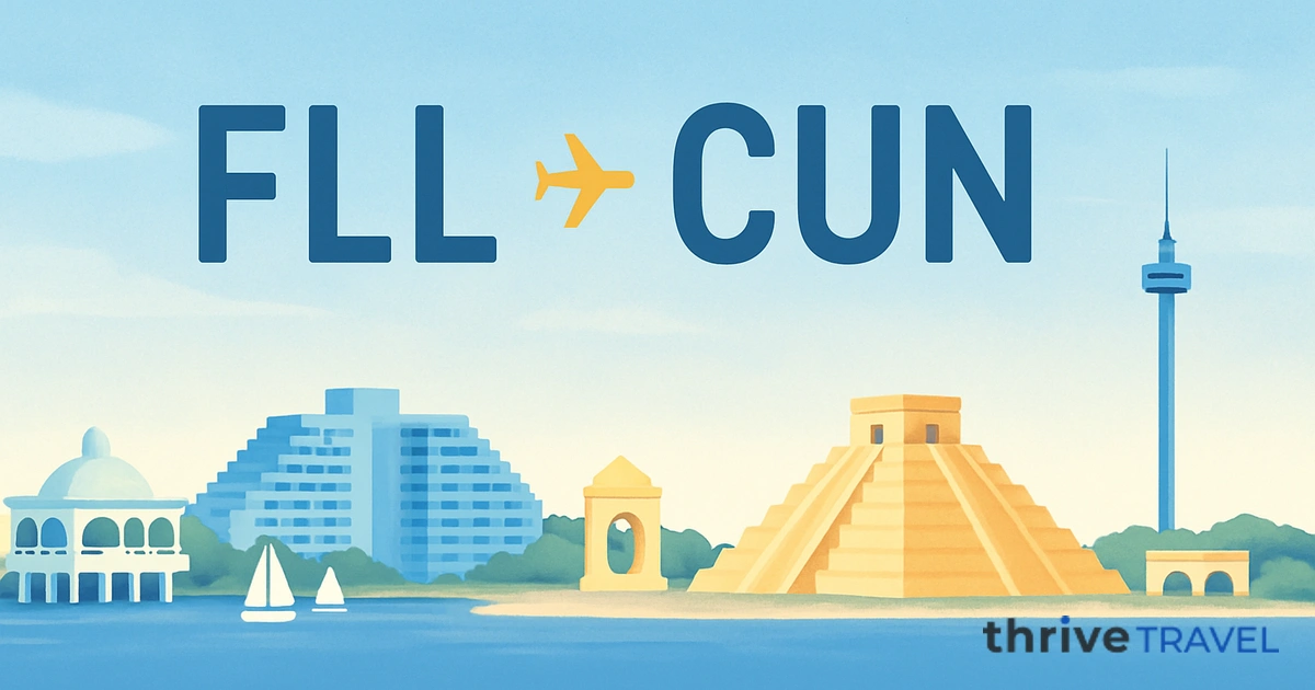 Fort Lauderdale to Cancún