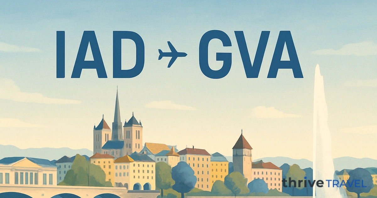Washington to Geneva