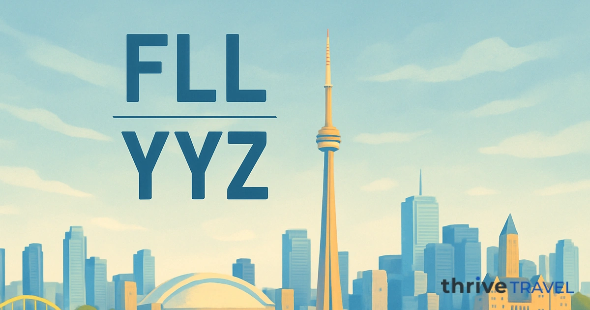 Fort Lauderdale to Toronto