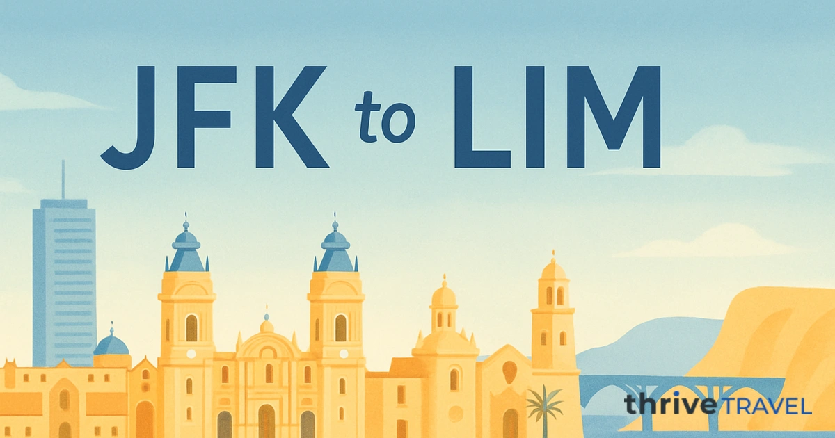 New York to Lima