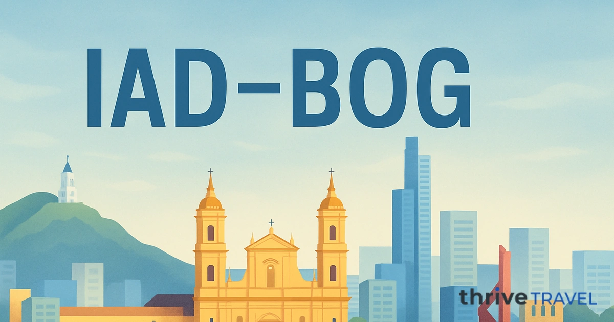 Washington to Bogotá