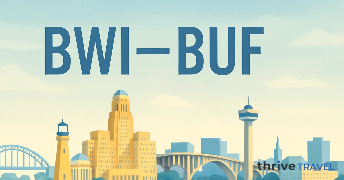 Baltimore to Buffalo