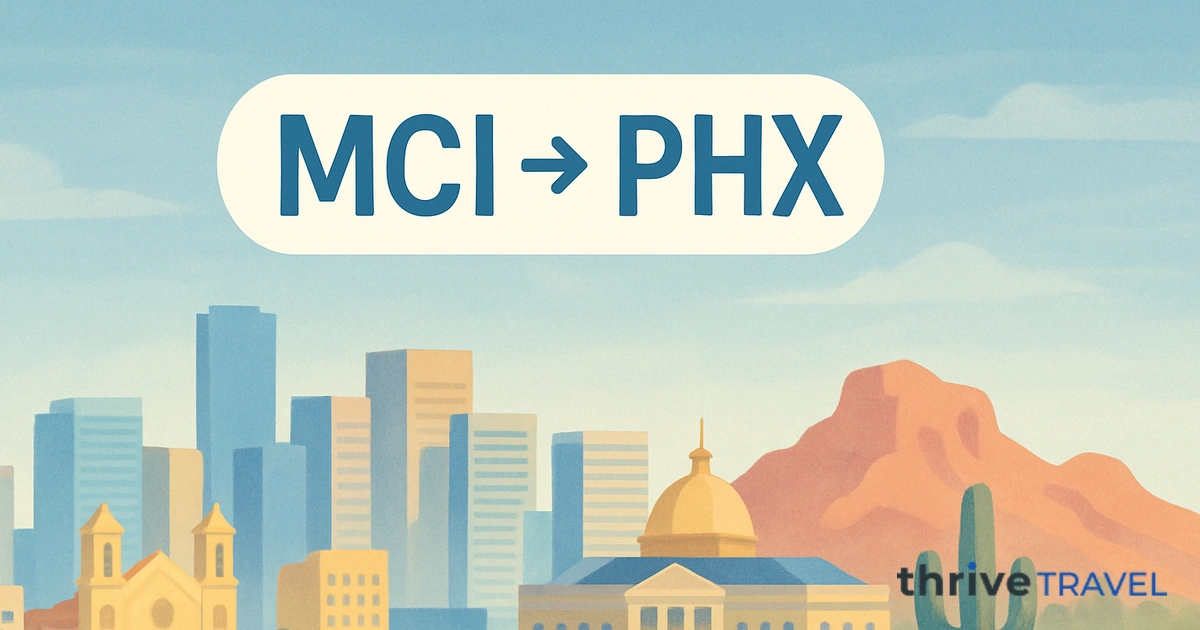 Kansas City to Phoenix