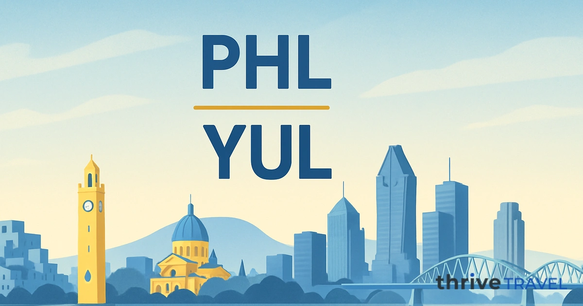 Philadelphia to Montreal