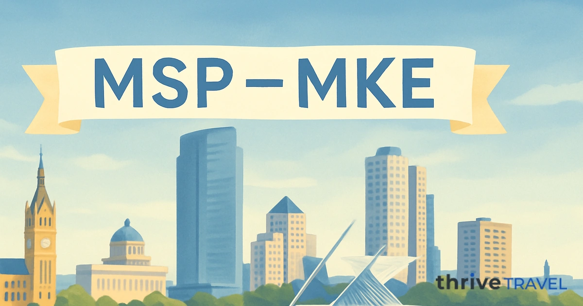 Minneapolis to Milwaukee