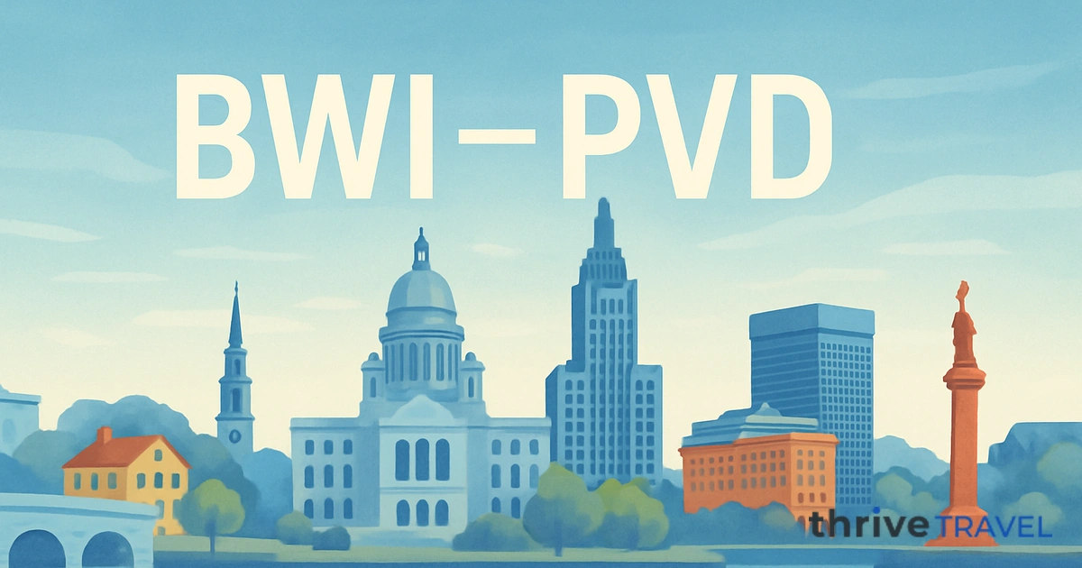 Baltimore to Providence