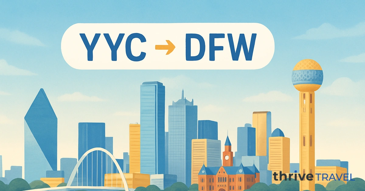 Calgary to Dallas