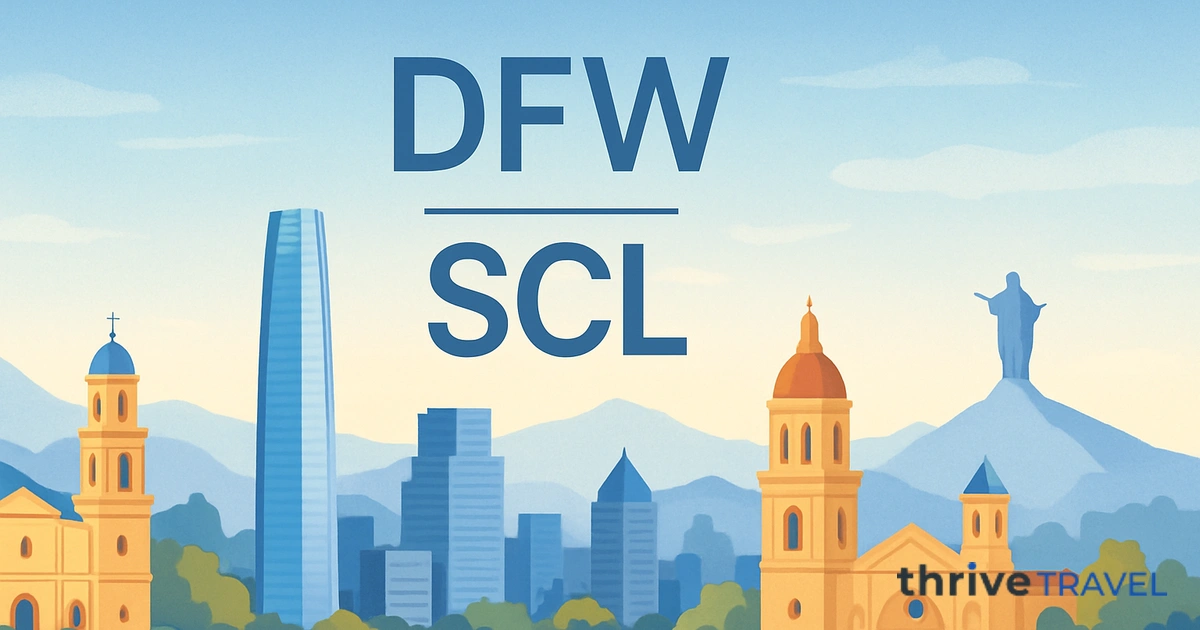 Dallas to Santiago