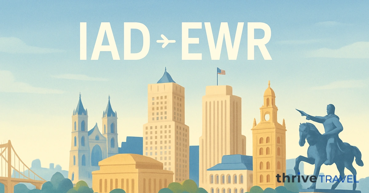 Washington to Newark