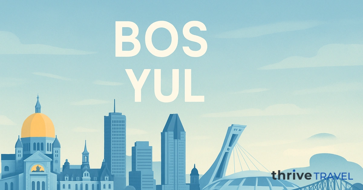 Boston to Montreal