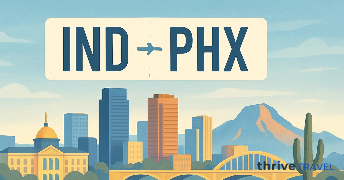 Indianapolis to Phoenix