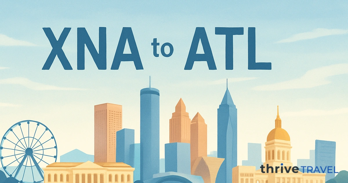 Northwest Arkansas to Atlanta