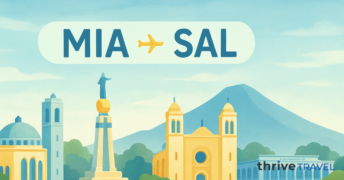 Miami to San Salvador