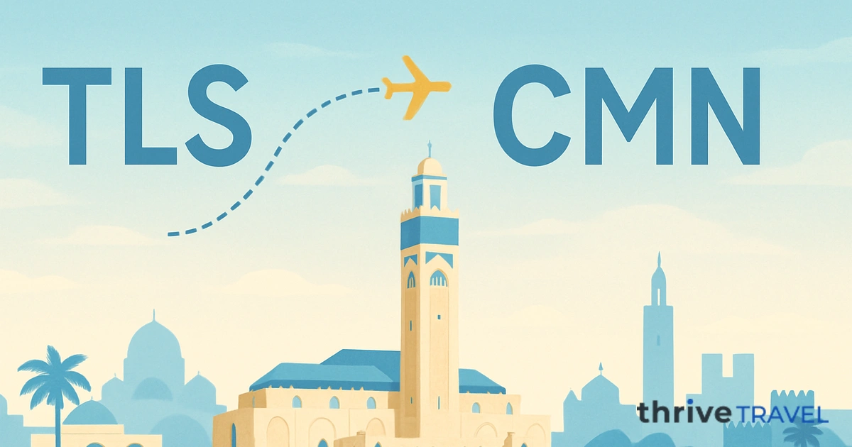 Toulouse to Casablanca