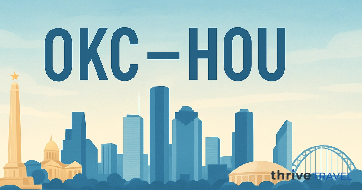Oklahoma City to Houston