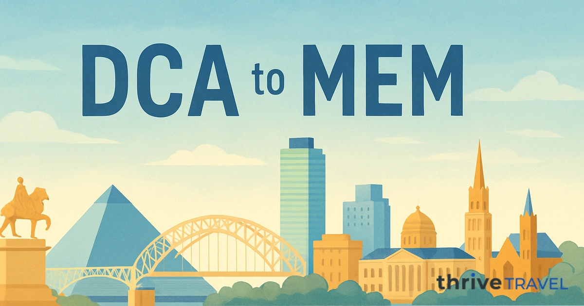 Washington to Memphis