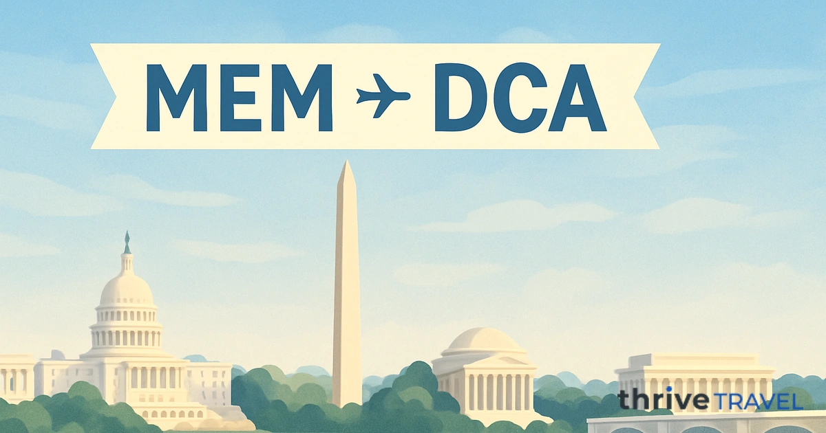 Memphis to Washington