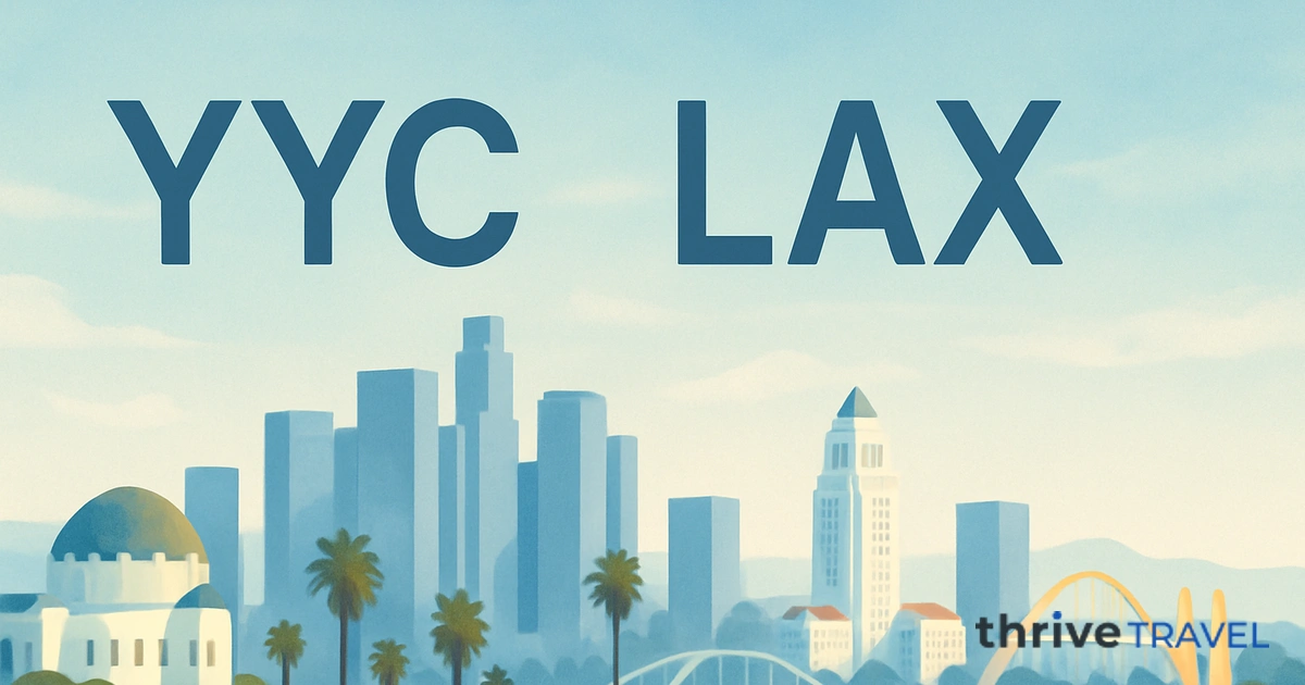 Calgary to Los Angeles