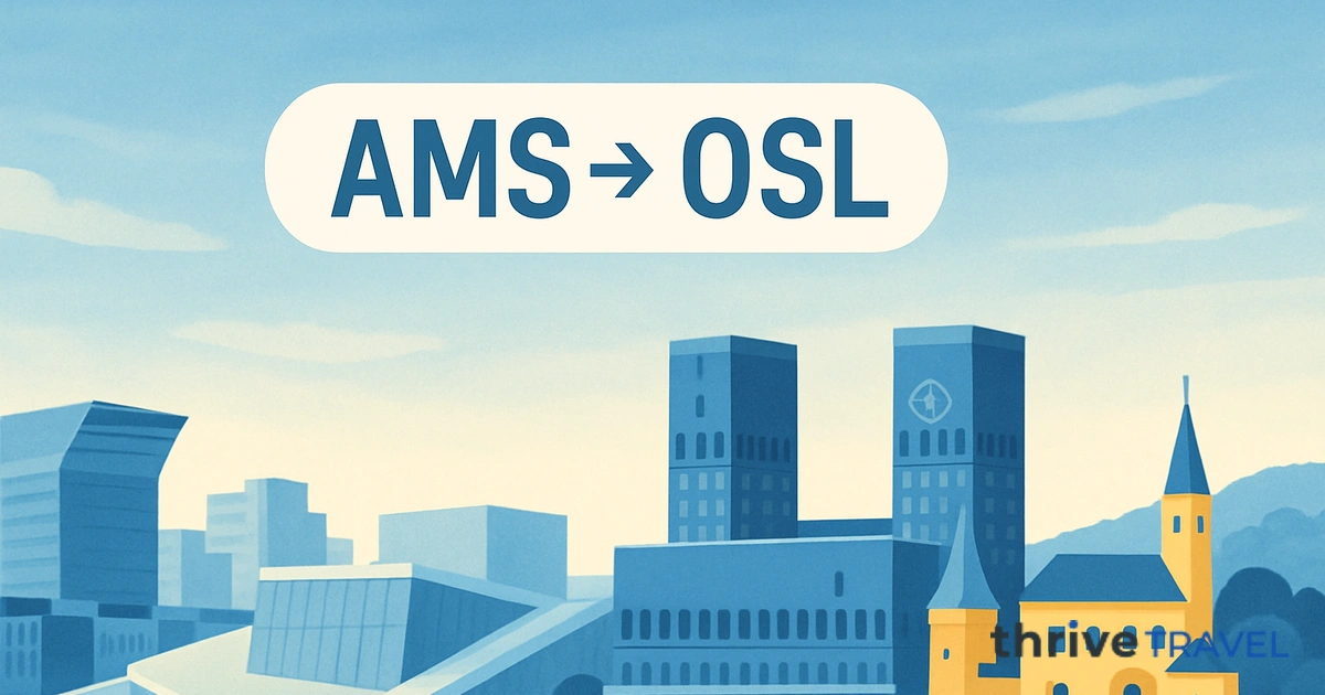 Amsterdam to Oslo