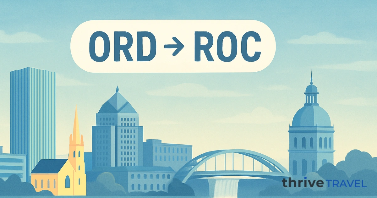 Chicago to Rochester