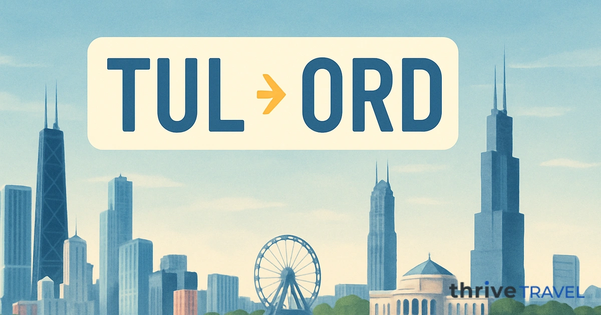 Tulsa to Chicago