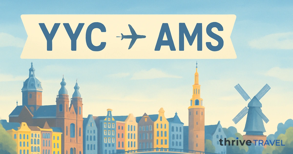 Calgary to Amsterdam