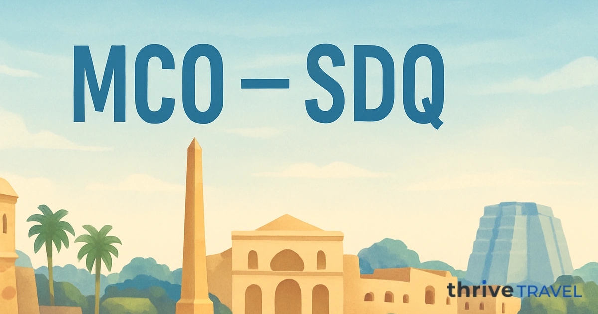 Orlando to Santo Domingo