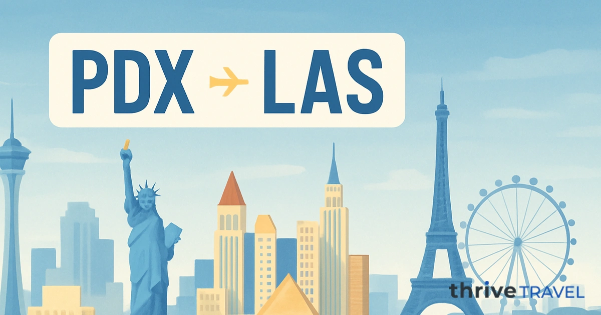 Portland to Las Vegas