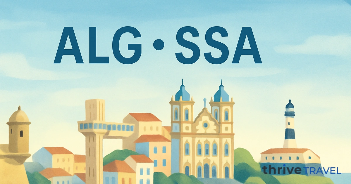 Algiers to Salvador