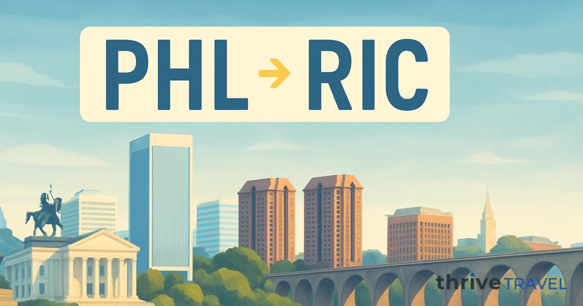 Philadelphia to Richmond