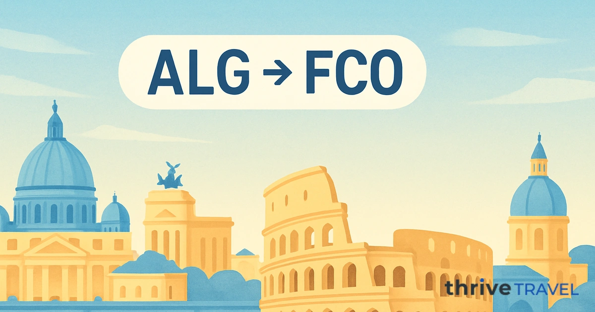 Algiers to Rome