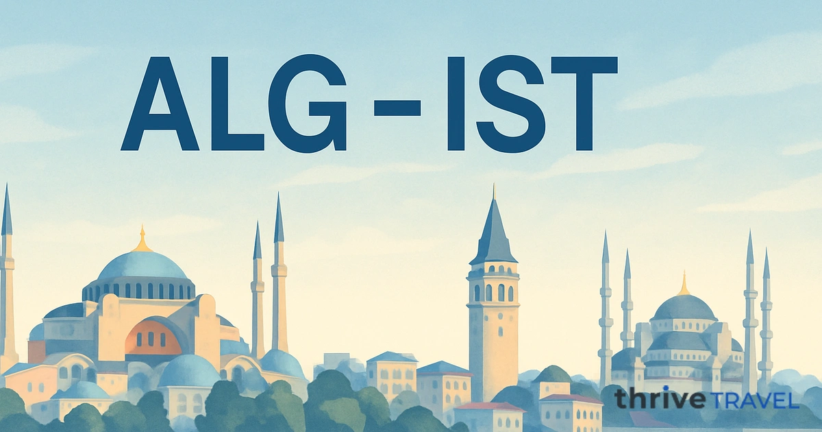 Algiers to Istanbul