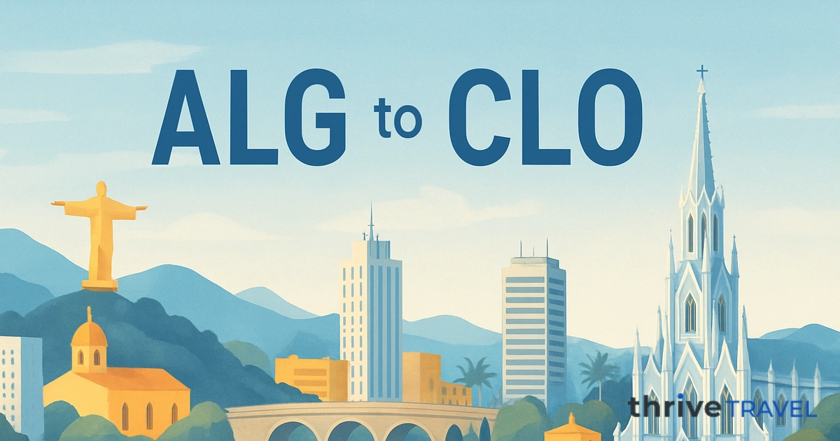 Algiers to Cali