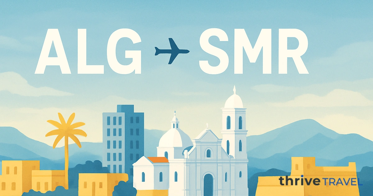 Algiers to Santa Marta