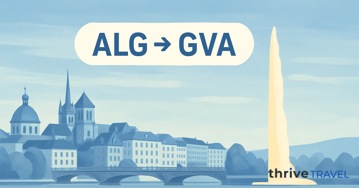 Algiers to Geneva
