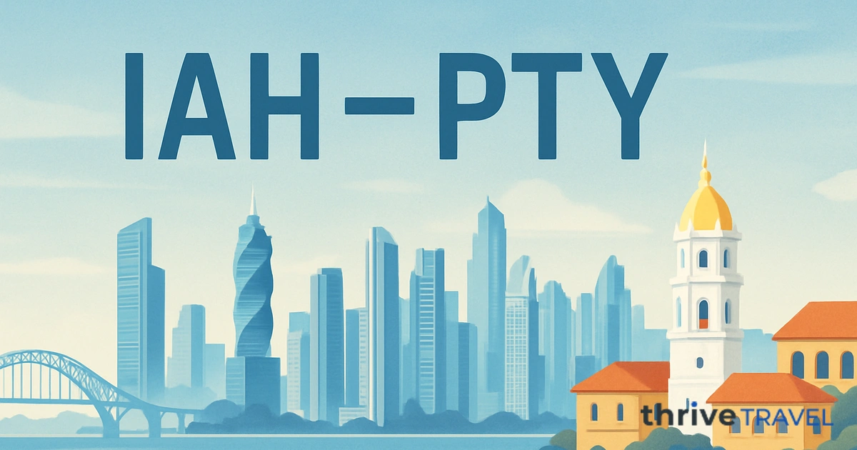 Houston to Panama City