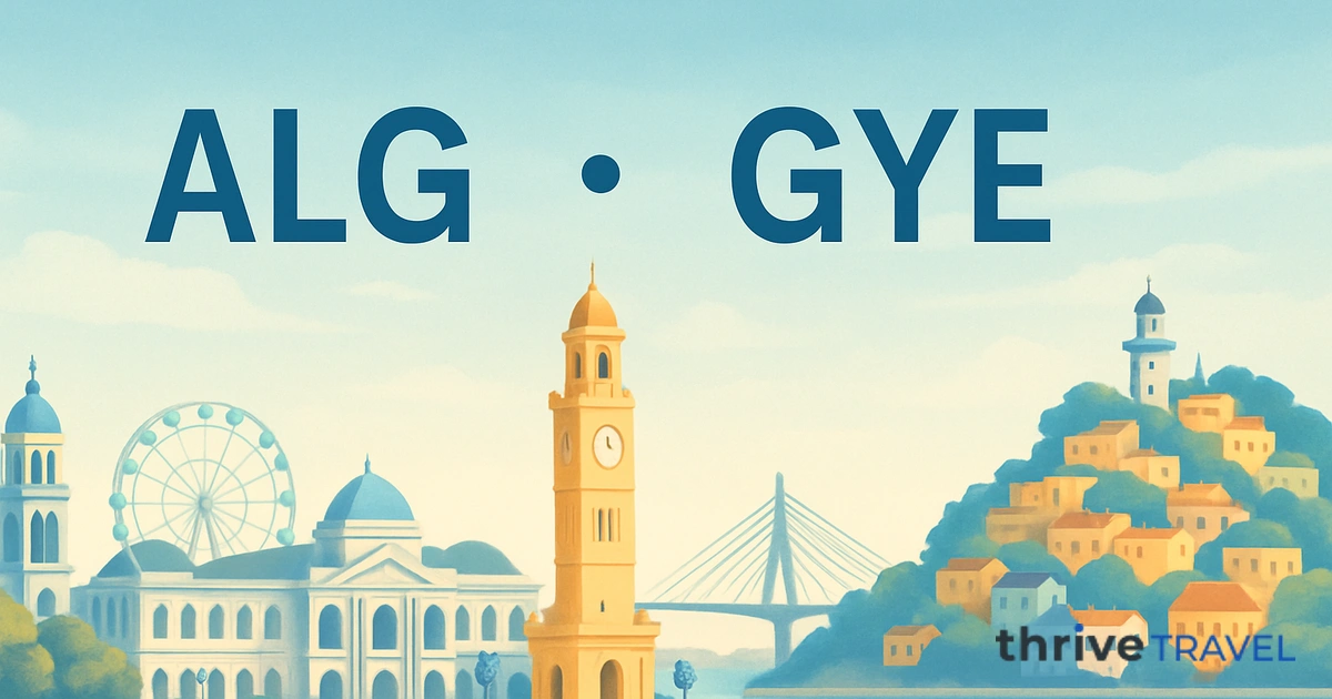 Algiers to Guayaquil