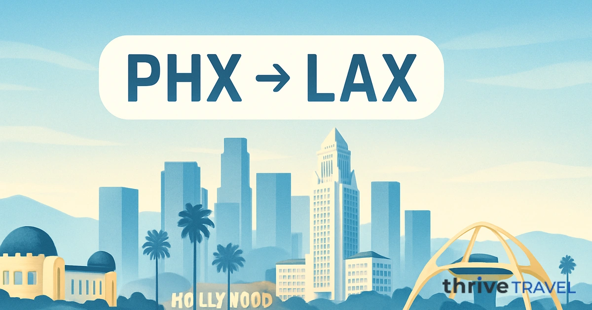 Phoenix to Los Angeles