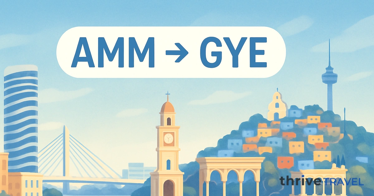 Amman to Guayaquil