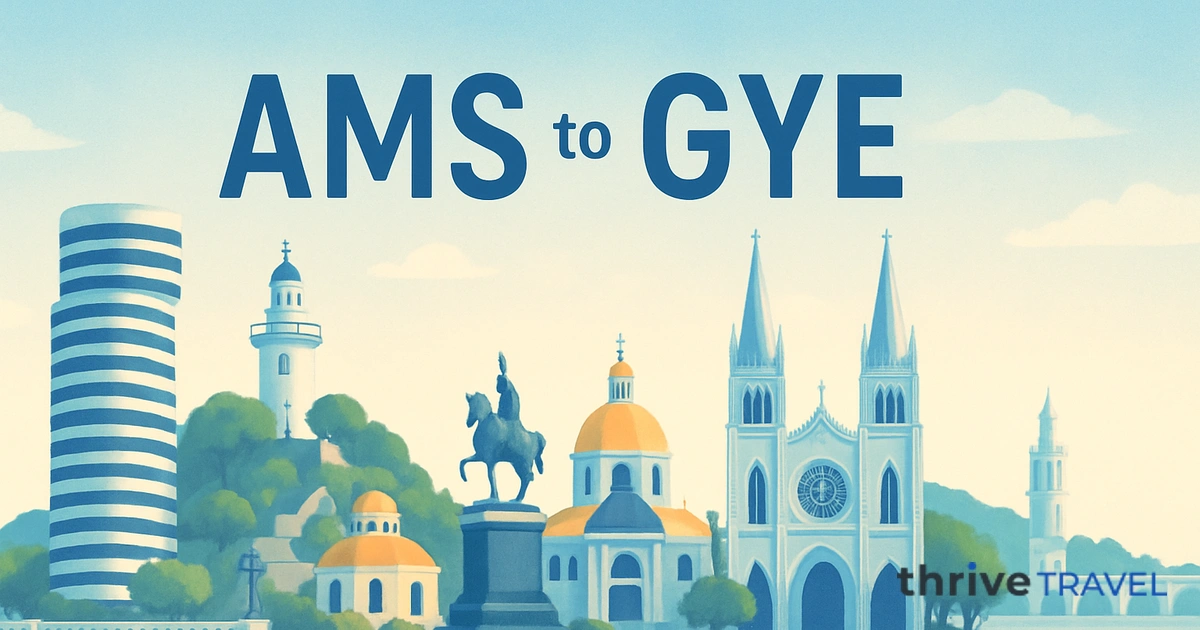 Amsterdam to Guayaquil