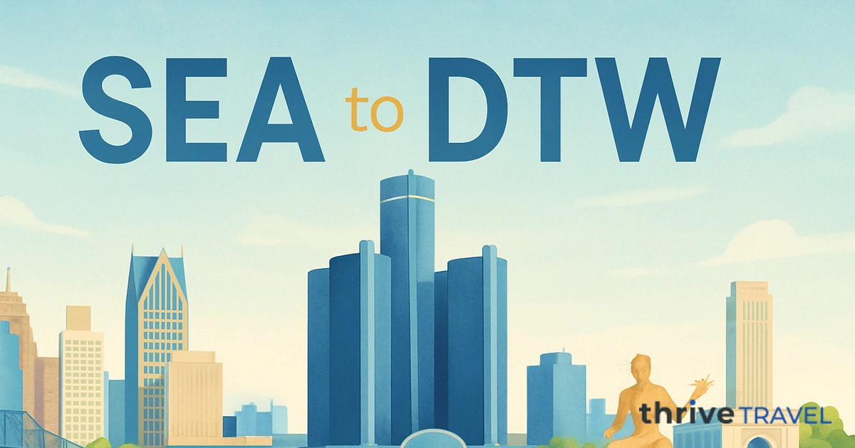 Seattle to Detroit