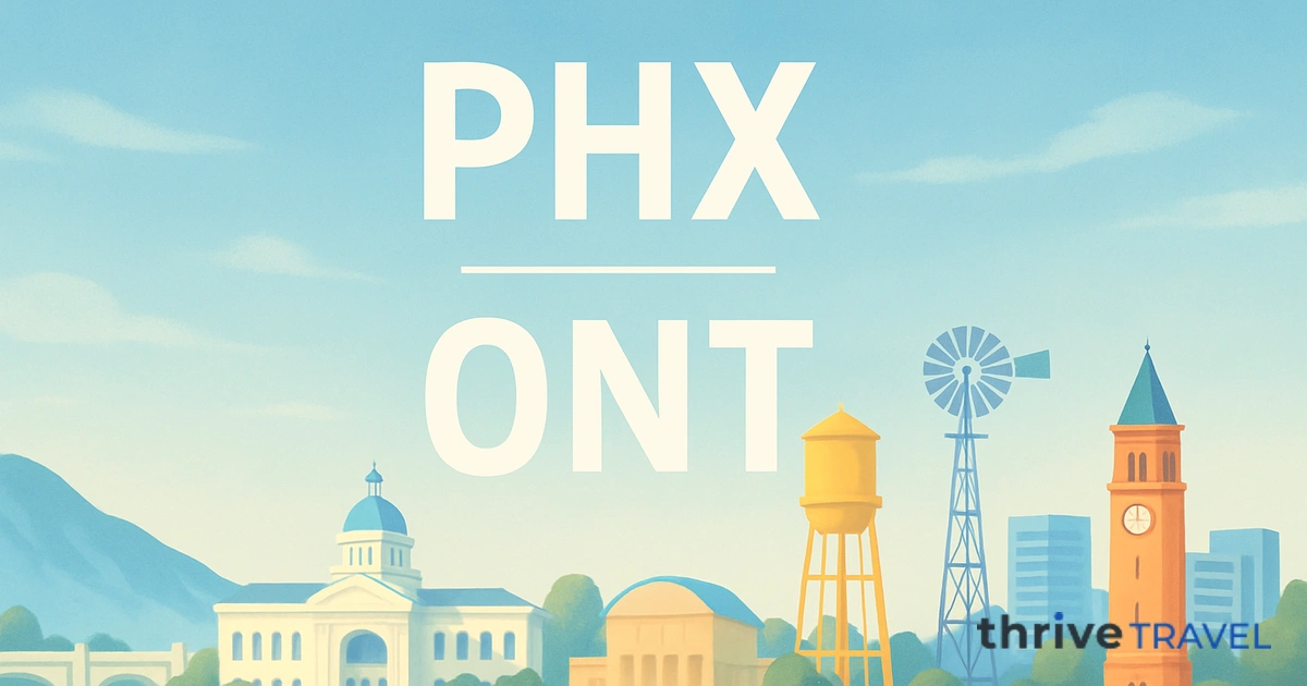 Phoenix to Ontario