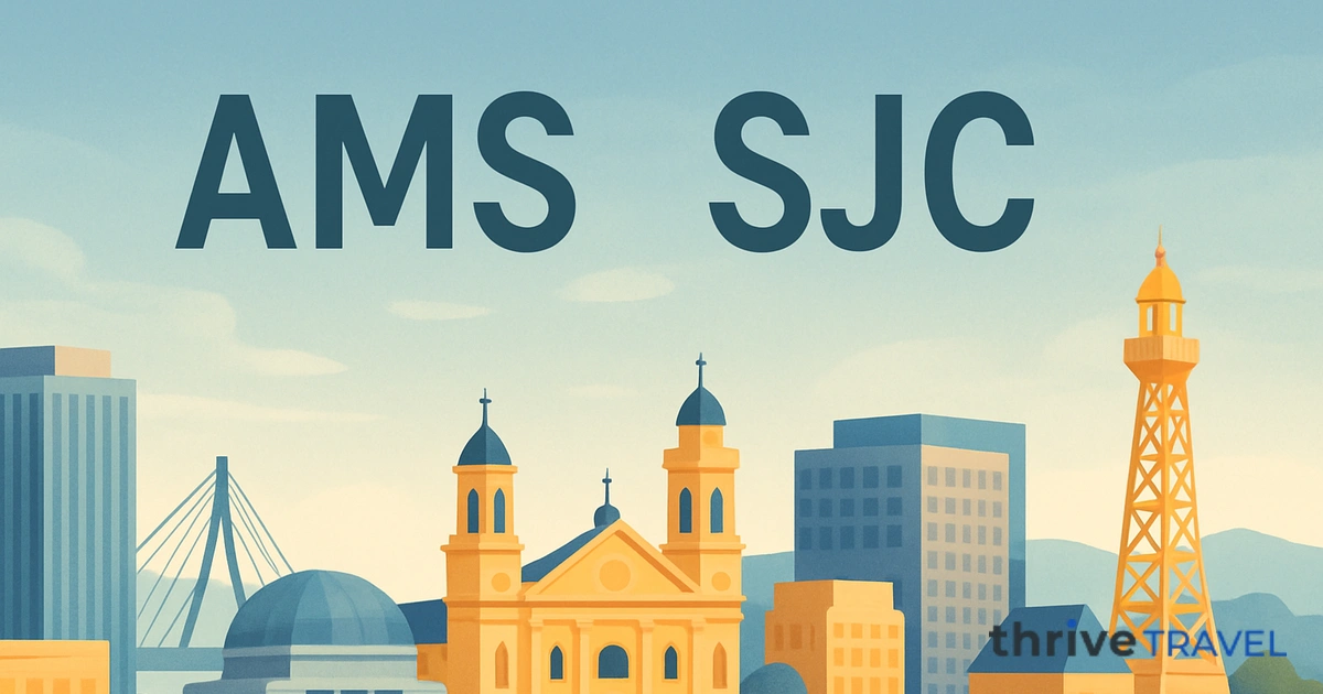 Amsterdam to San Jose