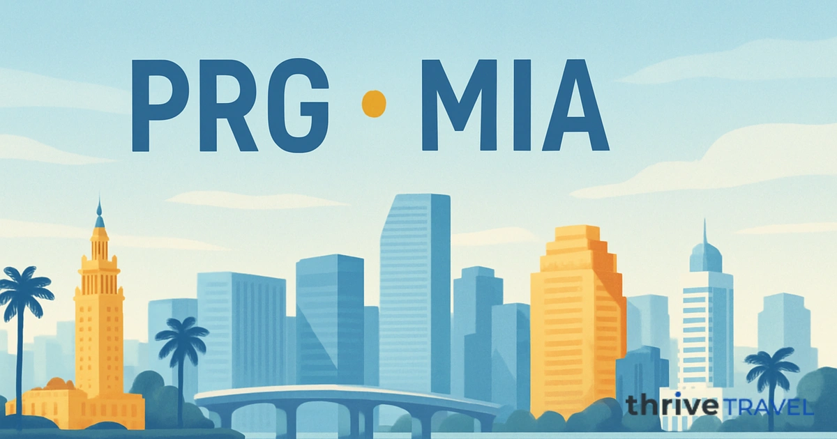 Prague to Miami