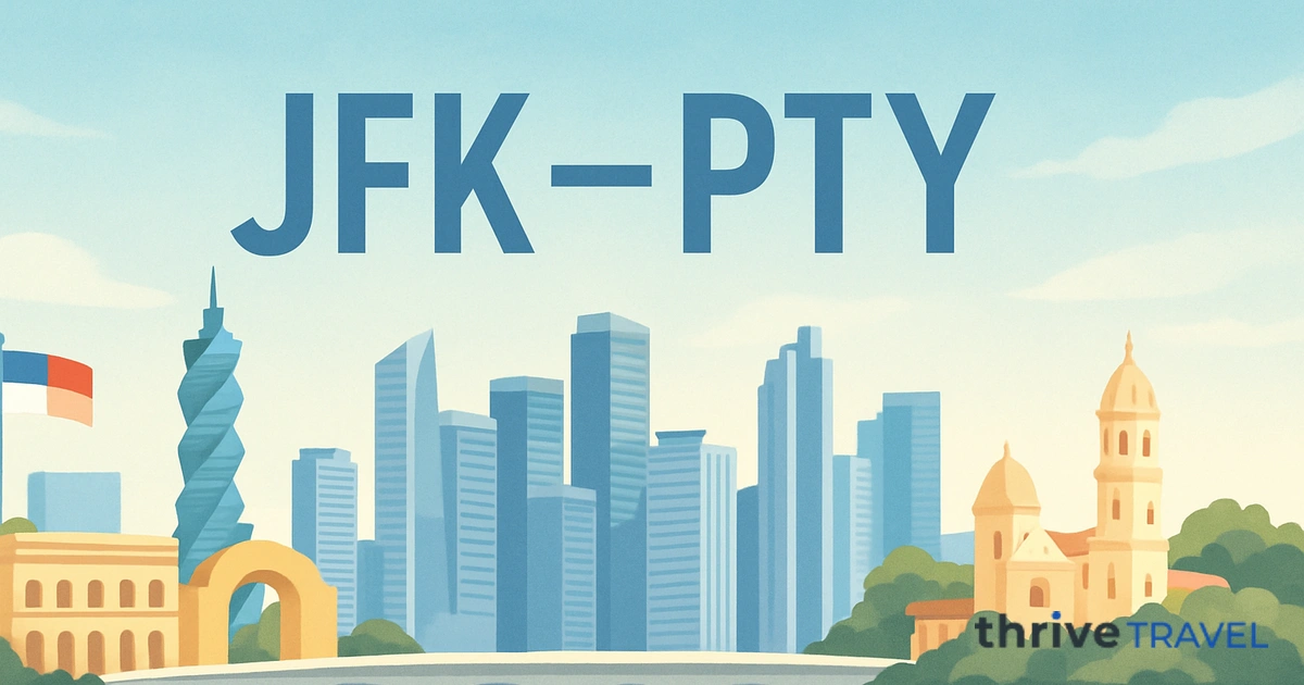 New York to Panama City